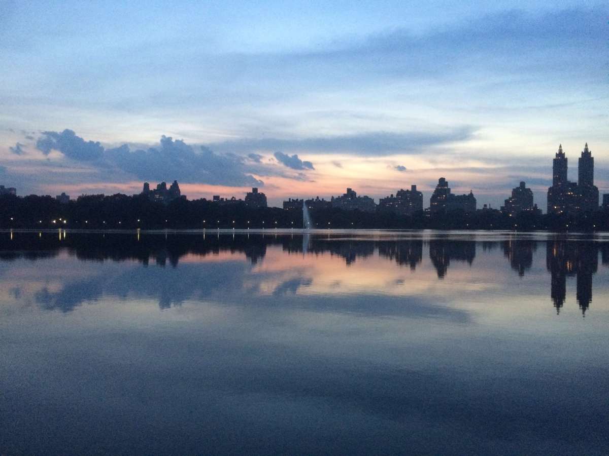 Central Park Reservoir, Sans Ducks
